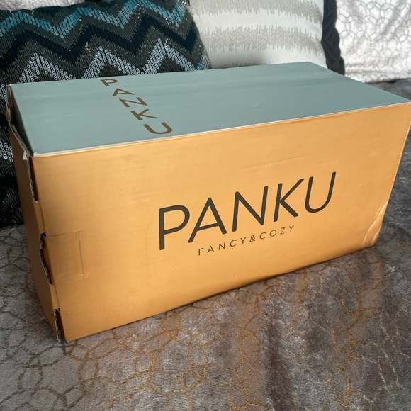 Wearable Fleece Hooded Blanket Navy Blue Standard Size - Picture 5 of 5